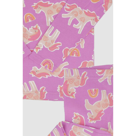 Pijama infantil unicornios Rosado