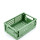 CAJA PLÁSTICA PLEGABLE VERDE