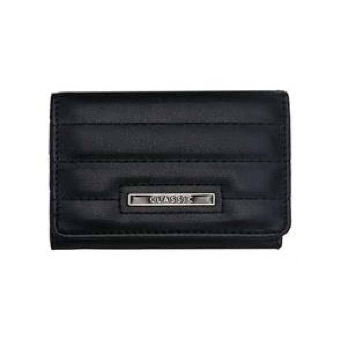 Billetera broche - negro 