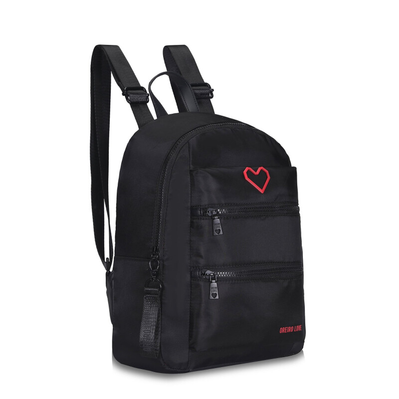 Mochila Las Oreiro Love Negro
