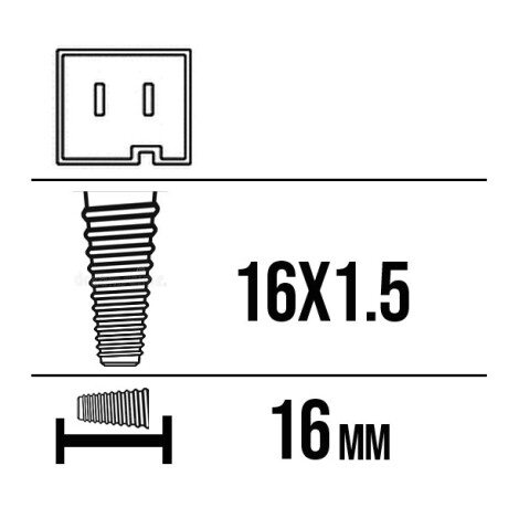 BULBO INTERRUPTOR - FRENO CI AX-ZX- PE 106-306-405-406 PLAST FAE BULBO INTERRUPTOR - FRENO CI AX-ZX- PE 106-306-405-406 PLAST FAE