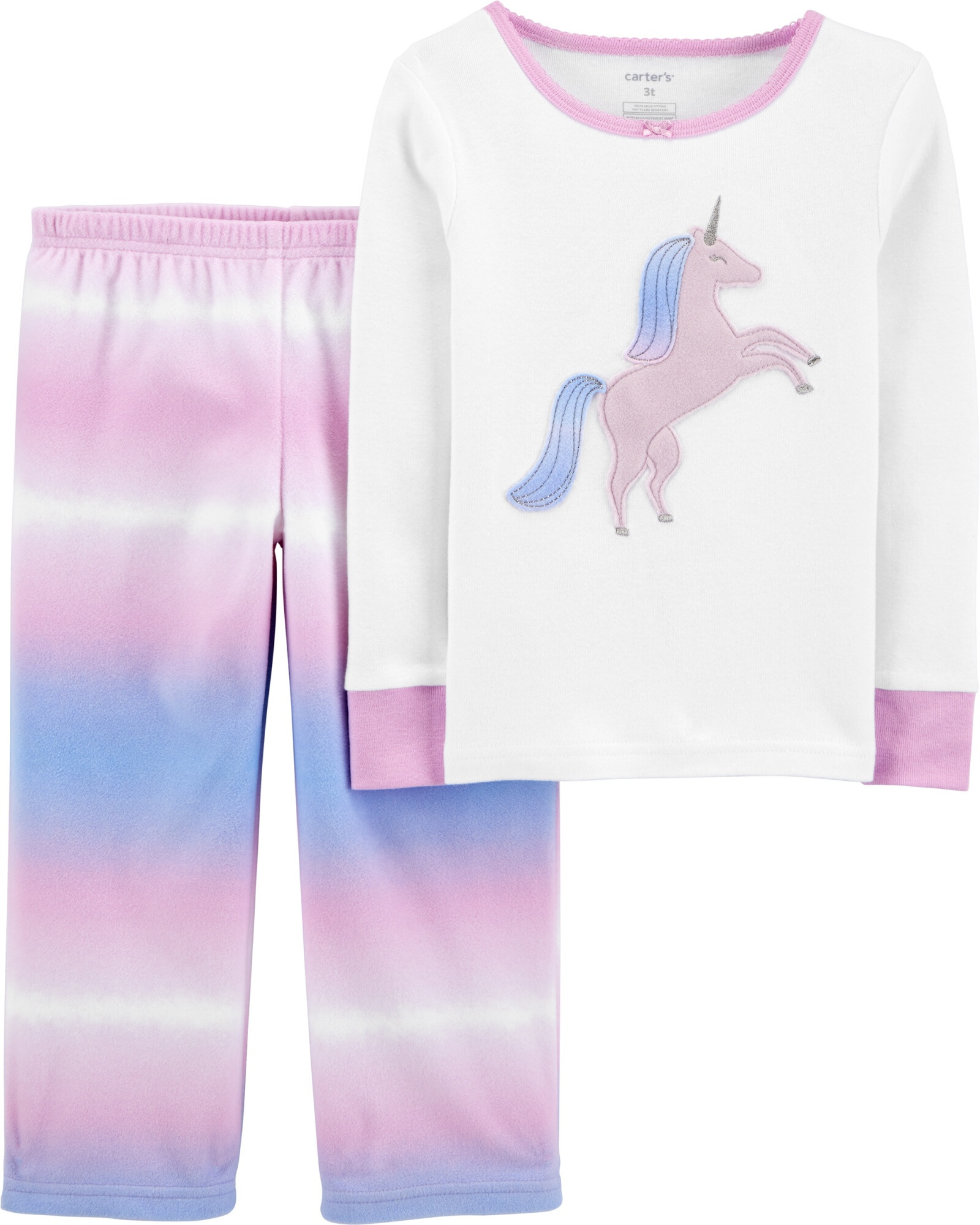 Pijama de unicornio dos piezas best sale