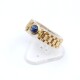 Anillo Panther fino con zafiro central Anillo Panther fino con zafiro central