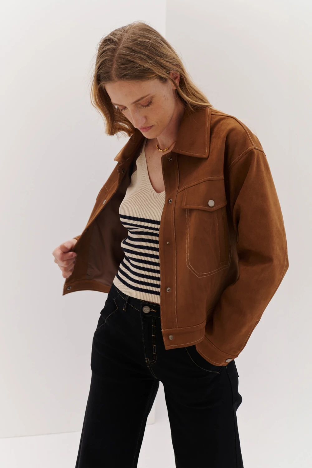 CHAQUETA GINGER camel 4