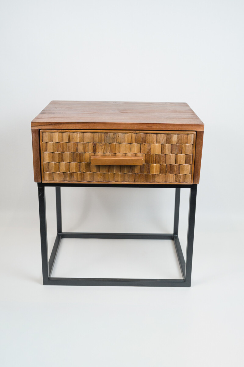 Mesa De Luz Getha - Color Unico 