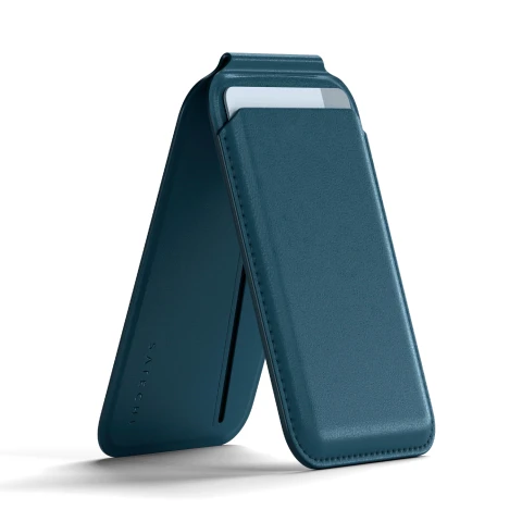 Satechi Wallet MagSafe Cuero Vegano - Dark Blue Satechi Wallet MagSafe Cuero Vegano - Dark Blue