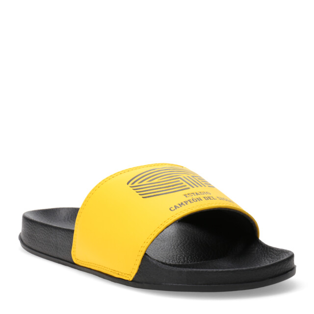 Chanclas de Hombre Peñarol Bandera CAP Negro - Amarillo