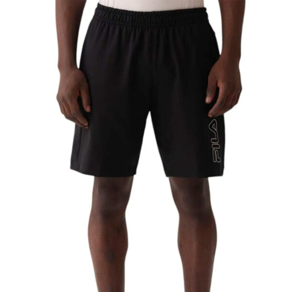 FILA Outline light Bermuda casual para hombre - Negro Negro