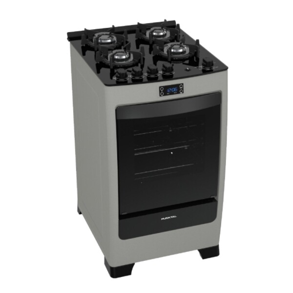 COCINA S/GAS - TERMOCUPLA- MESA VIDRIO - ENC. ELEC.- AUTO LIMP. negro