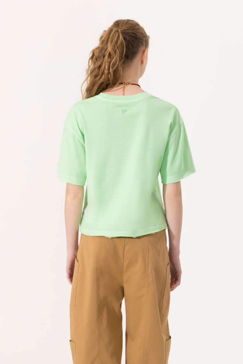 REMERA DANCING Verde