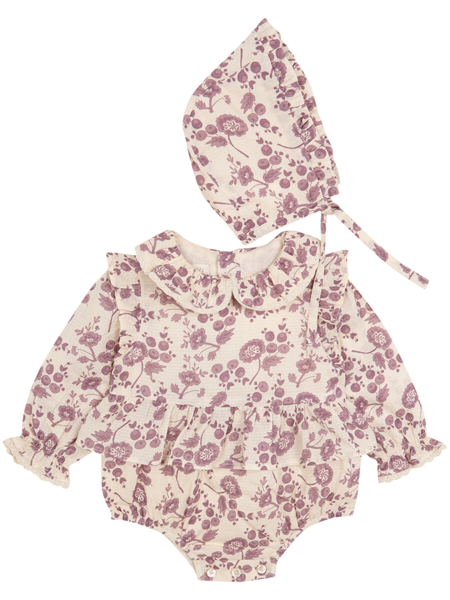 Conjunto Con Capota Purpura