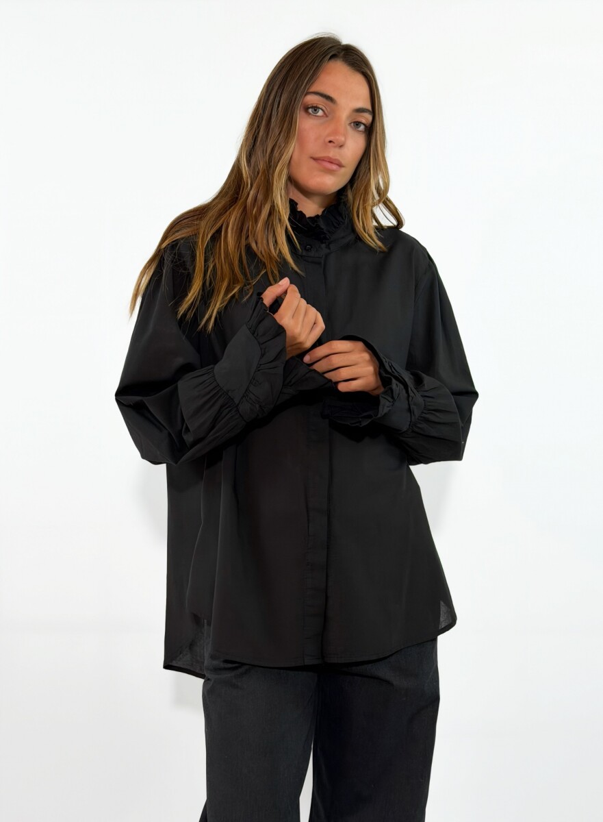 CAMISA CELINA - NEGRO 