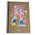 CUADERNO A5 DALI 70 HOJAS TAPA LOVELY