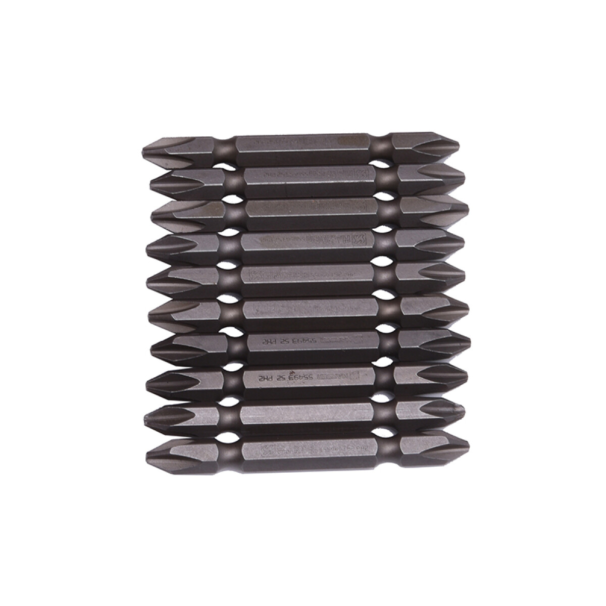 PUNTAS DOBLES DESTORNILLADOR PH2 X 110MM 10PZS PRO HARDEN ++ - N/a 
