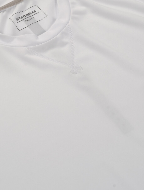 Camiseta dry fit BLANCO