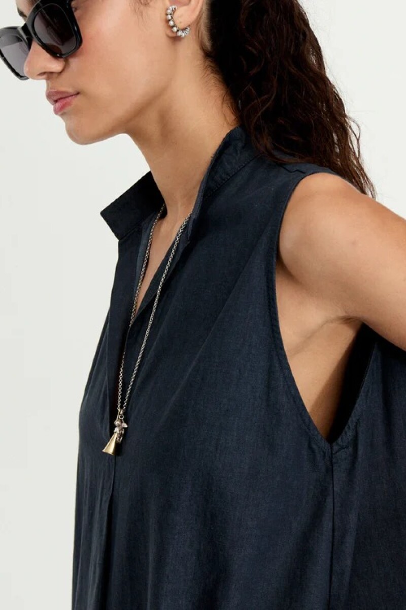VESTIDO MARKET Azul