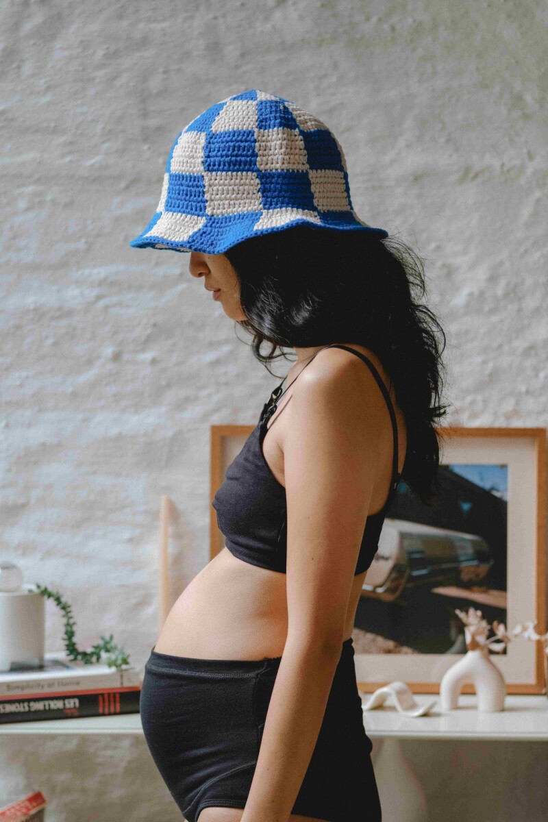 Bombacha Maternal Rita Algodón – Embarazo y Postparto Negro