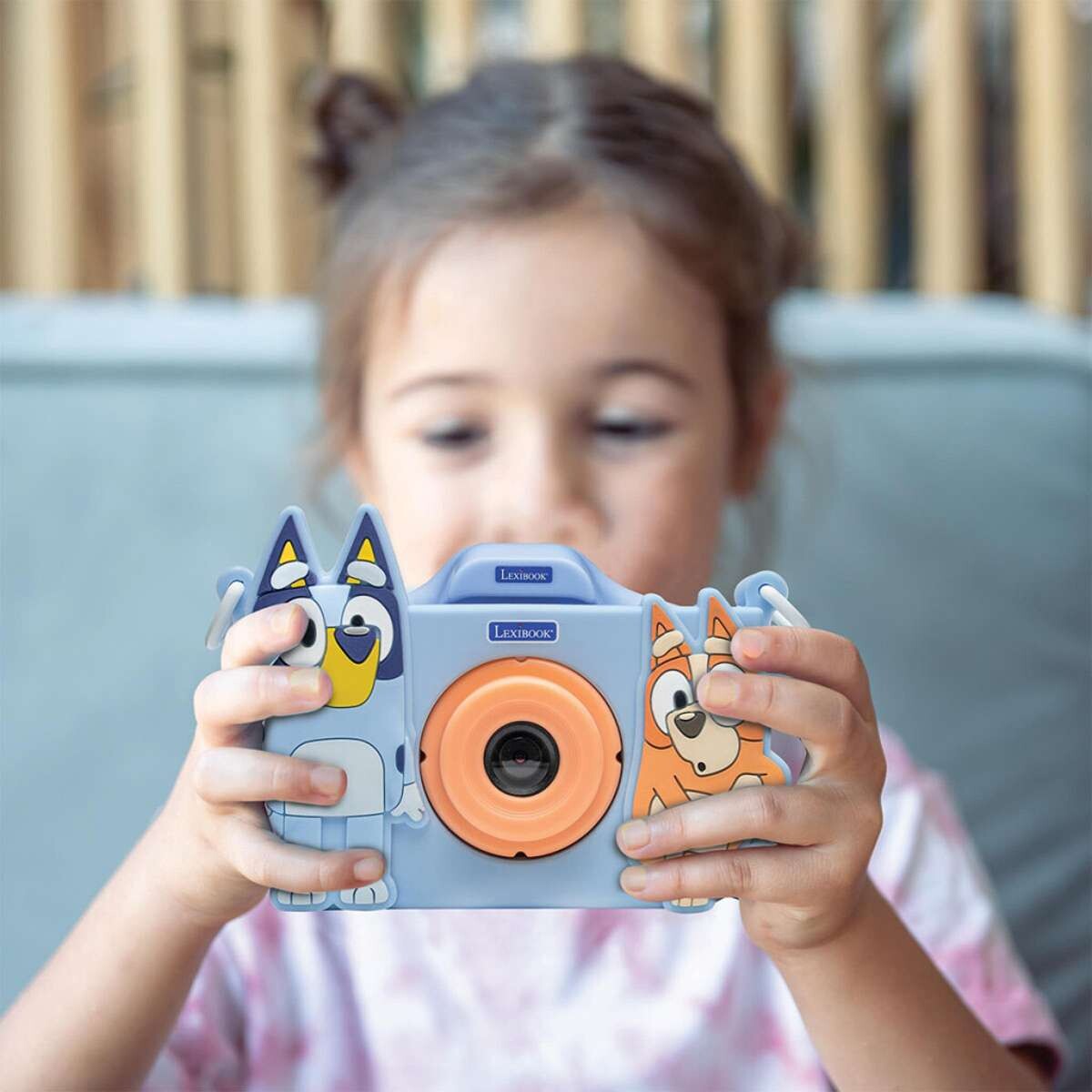 Cámara Digital Multifuncional Recargable Bluey Lexibook - Bluey 