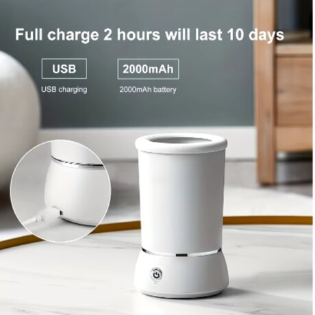 Limpiador Higienizador USB de patas Mascotas Perro Gato Blanco