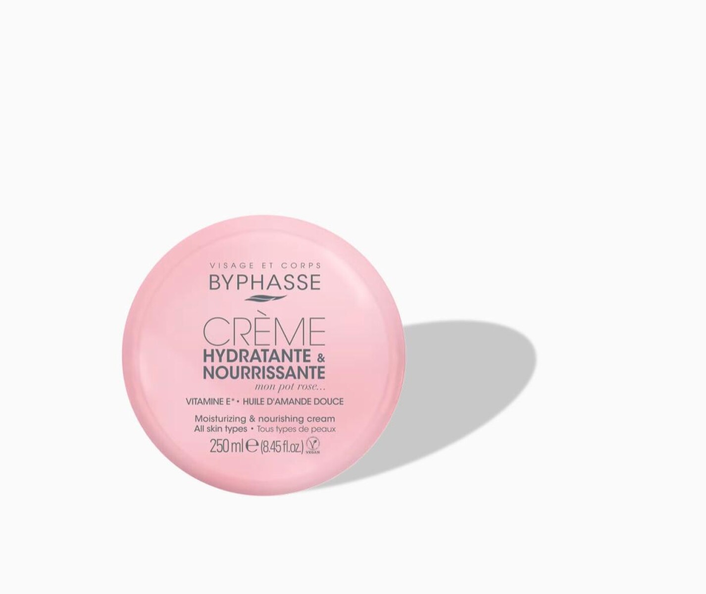 Crema Hidratante para Rostro y Cuerpo Byphasse 250ml 