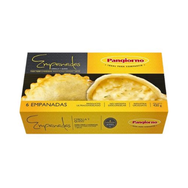 Empanadas de Queso y Cebolla Pangiorno - 6 ud. - 420 g Empanadas de Queso y Cebolla Pangiorno - 6 ud. - 420 g