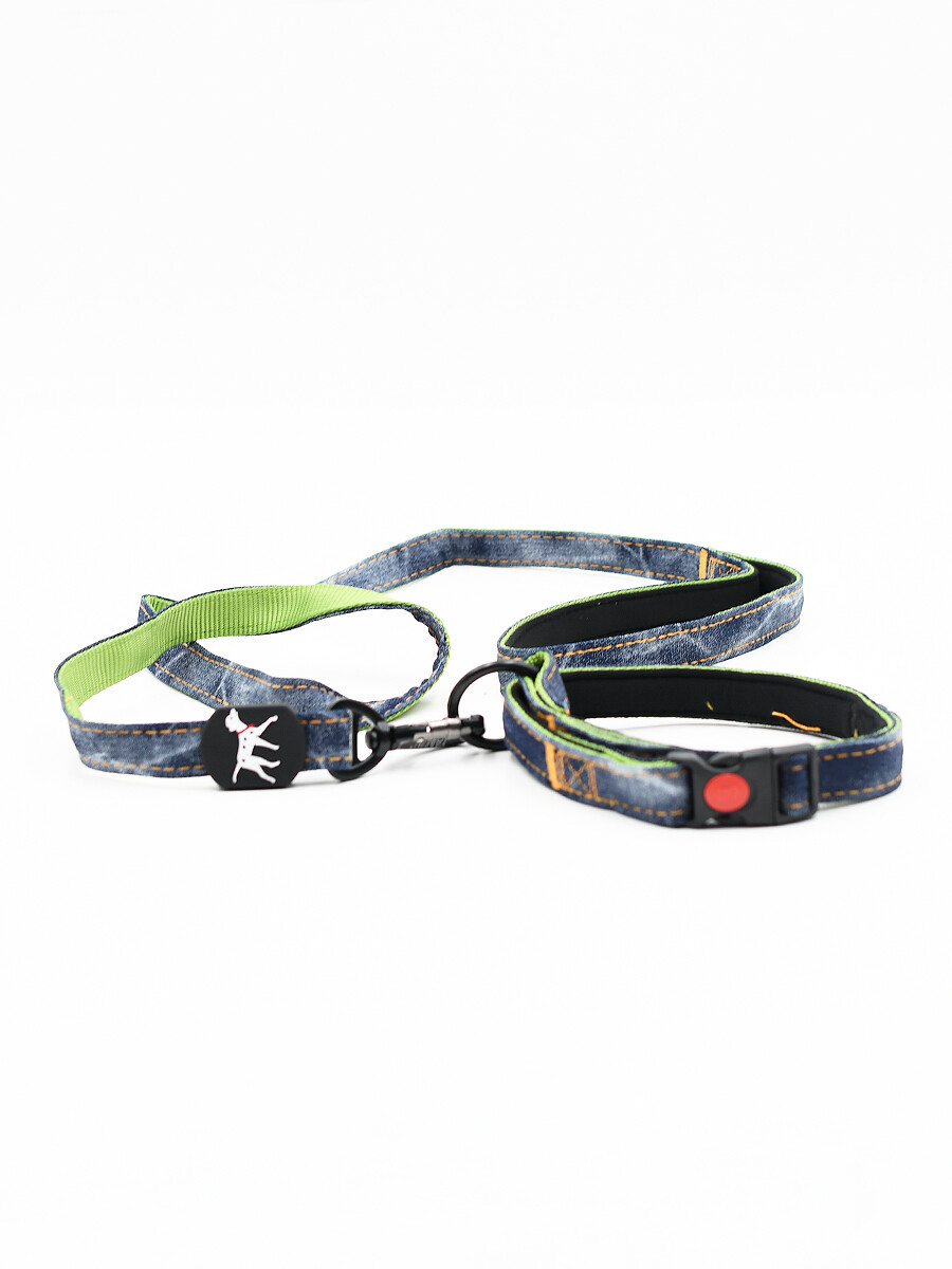 SET CADENA + COLLAR - VERDE 