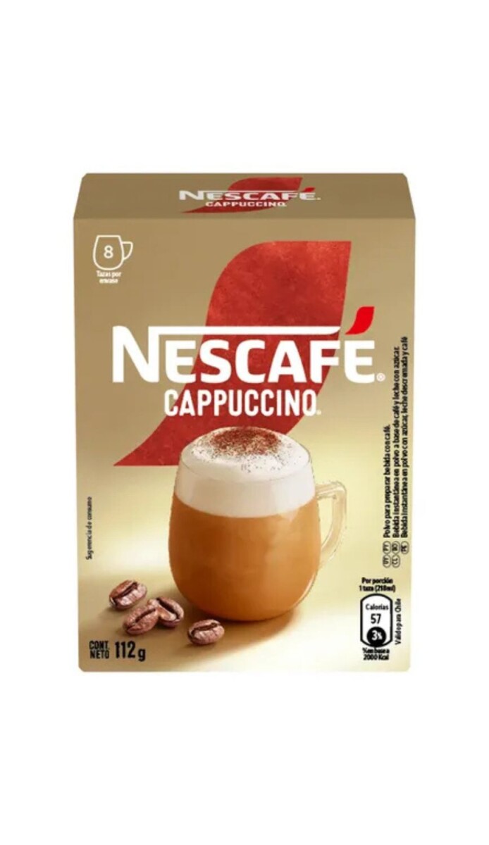 CAPUCHINO NESCAFE (01)TRADICIONAL X 8 (ENVASE NUEVO) 