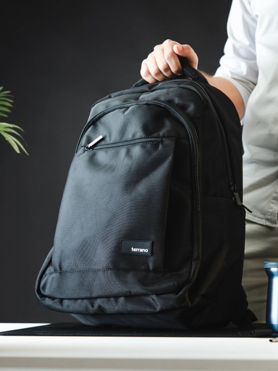 MOCHILA TERRANO ALL BLACK 04 (1588) 