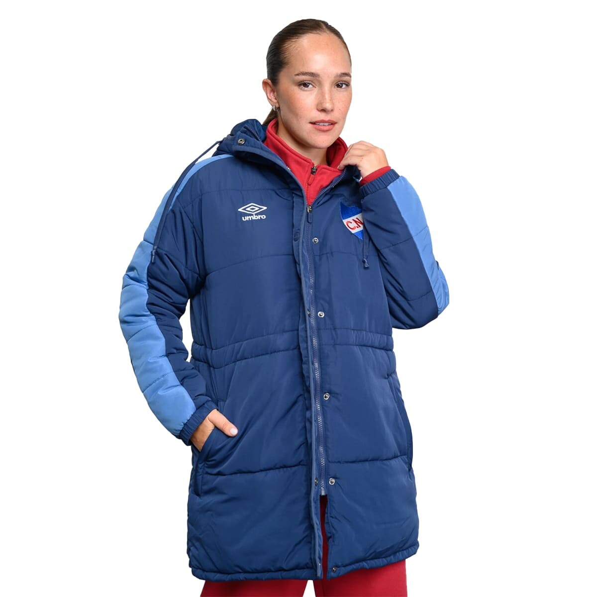 CAMPERA PARKA UMBRO EDGE CNF de Mujer - NU342947 - Petroleo 