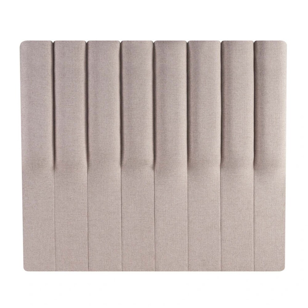 RESPALDO SUPER KING TELA NATURAL-BEIGE ISABELLA