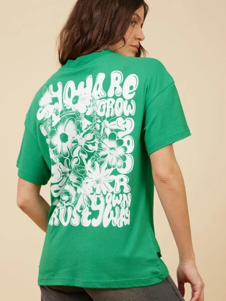 T-SHIRT RUSTY CHALTEN VERDE