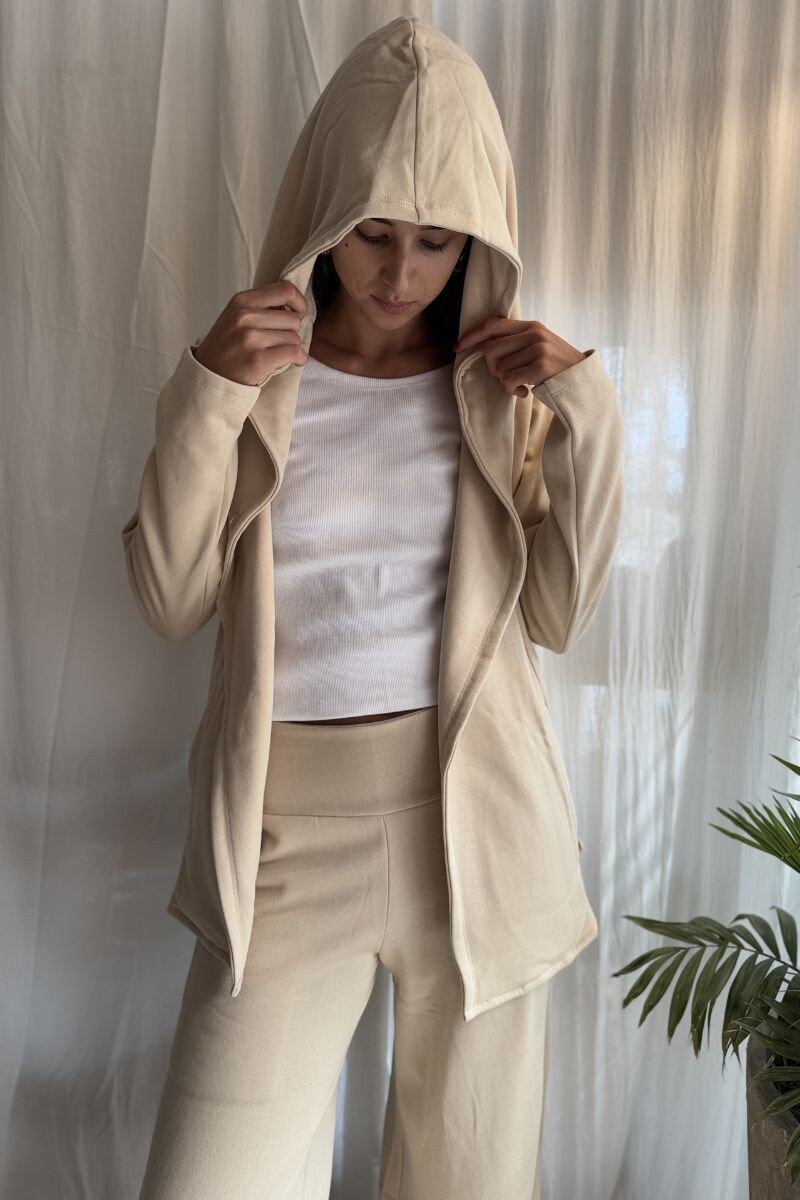 Campera Pipa - Crema 