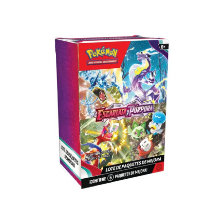 Pokémon TCG: Escarlata y Purpura - Paquetes de Mejora [Español] Pokémon TCG: Escarlata y Purpura - Paquetes de Mejora [Español]
