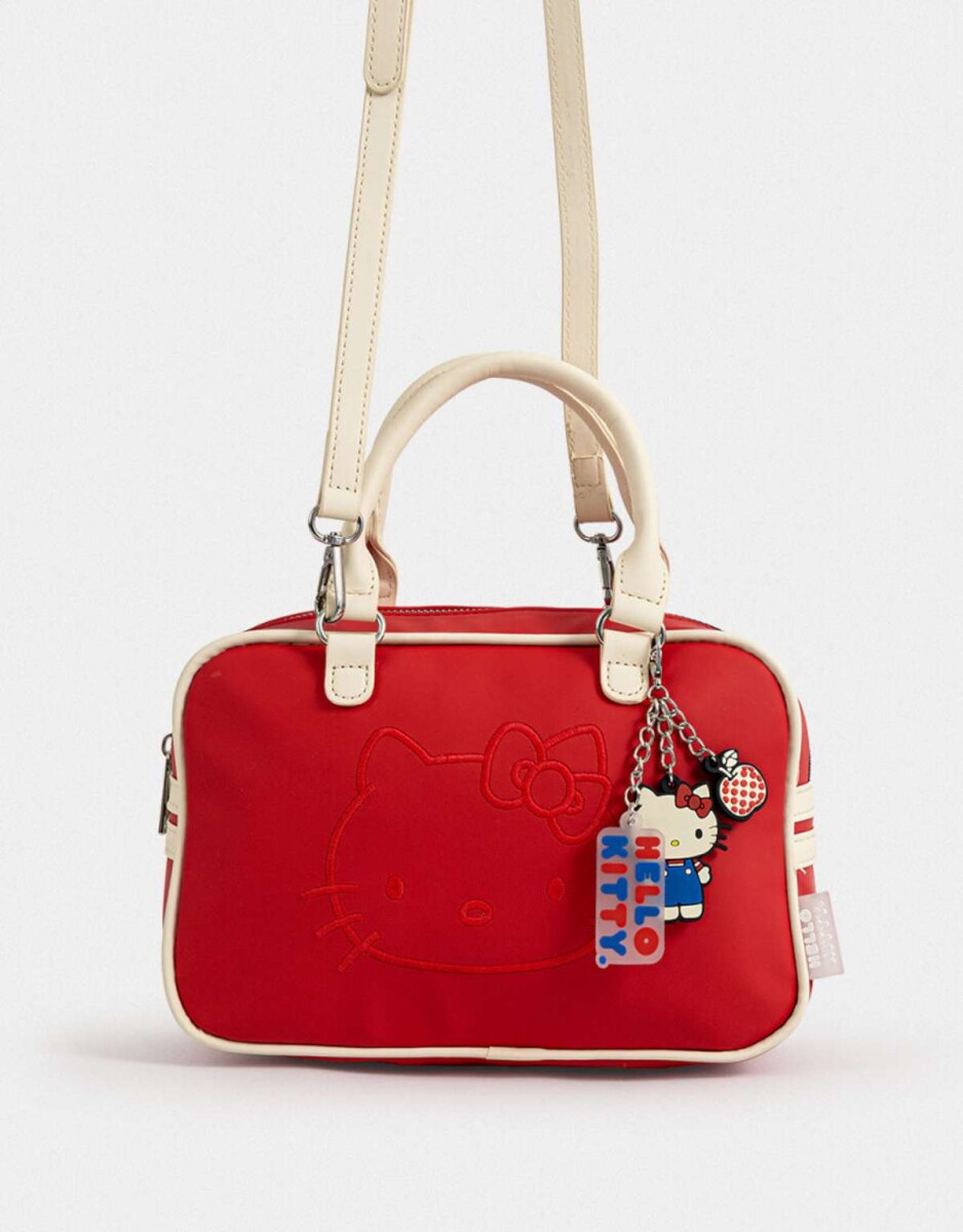 Cartera Bowling ''hello Kitty'' - Rojo Medio 