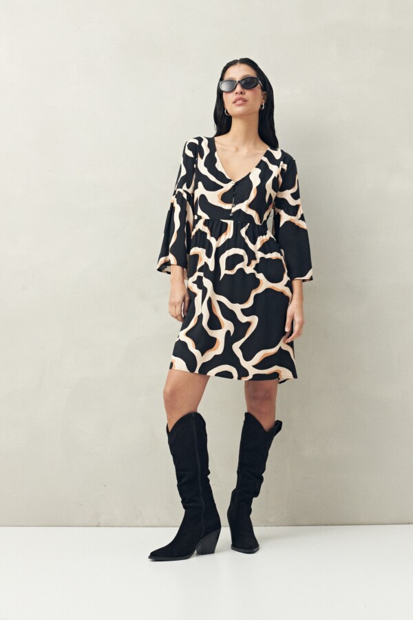VESTIDO SAMARA Negro