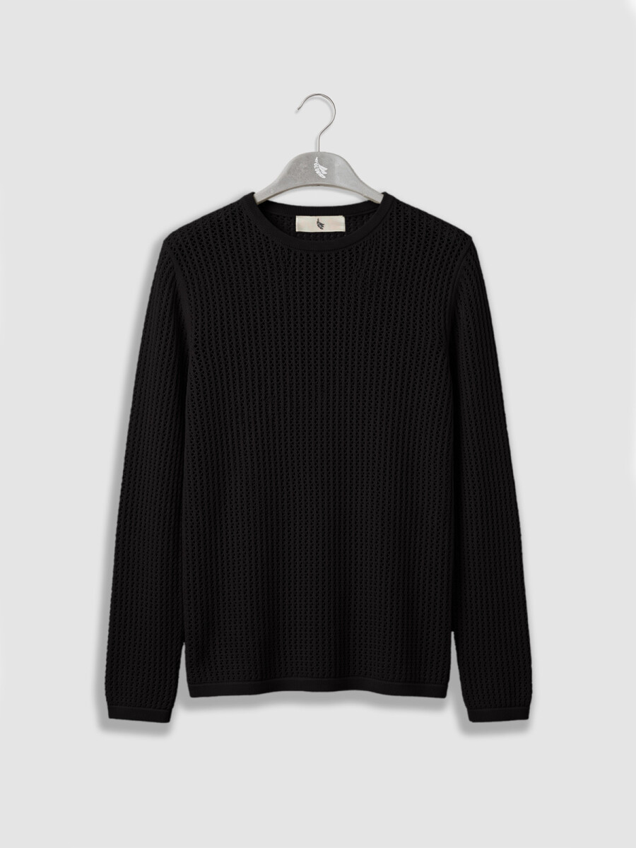 LONG SLEEVE KNITTED SHIRT 