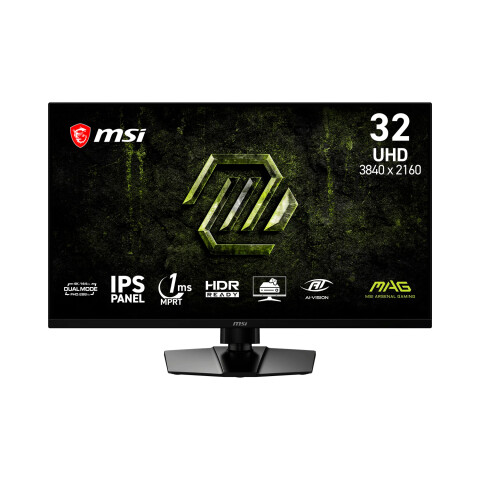 MSI Monitor MAG 32" UHD 4K - Black MSI Monitor MAG 32" UHD 4K - Black