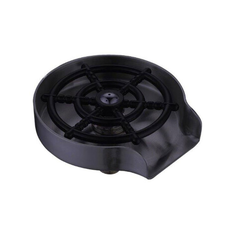 ENJUAGADOR DE VASO PARA PILETA DE COCINA EN NEGRO MATE 000