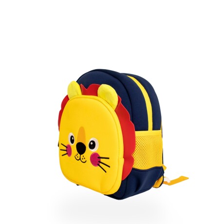 Mochila Infantil brio neopreno con bolsillos frontales y laterales León