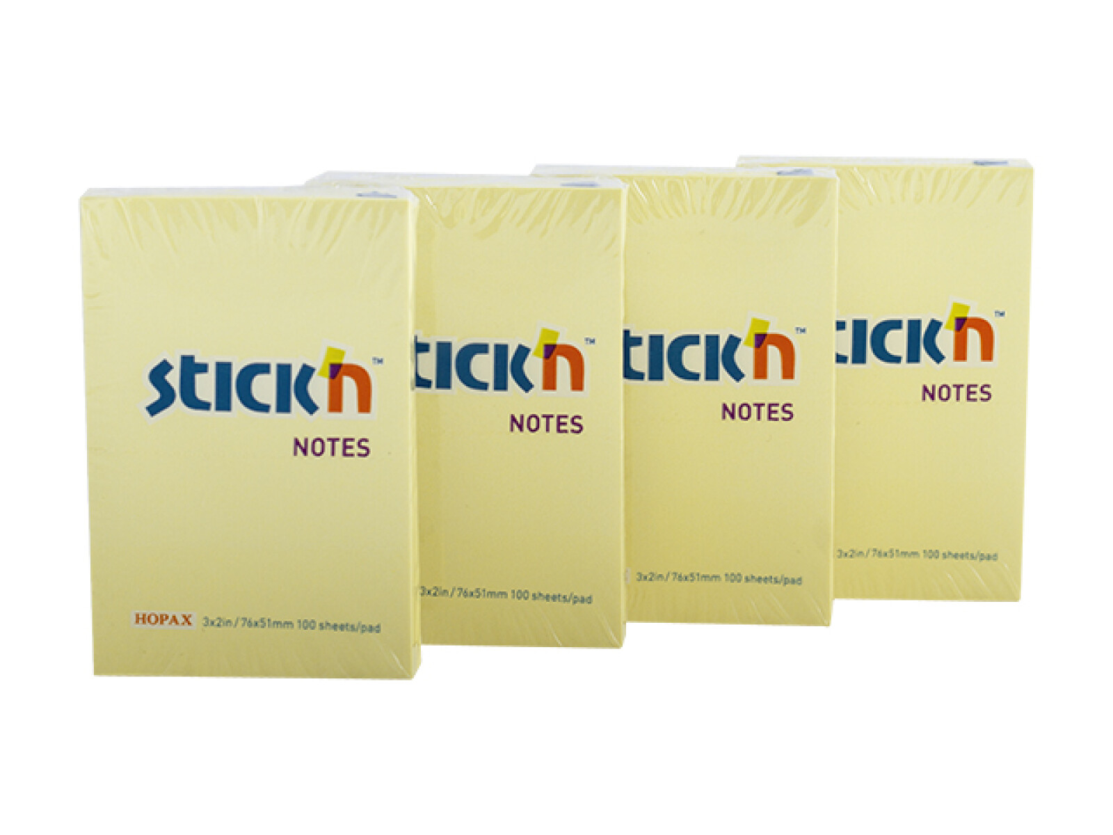 Notas adhesivas Stick'n amarillas 