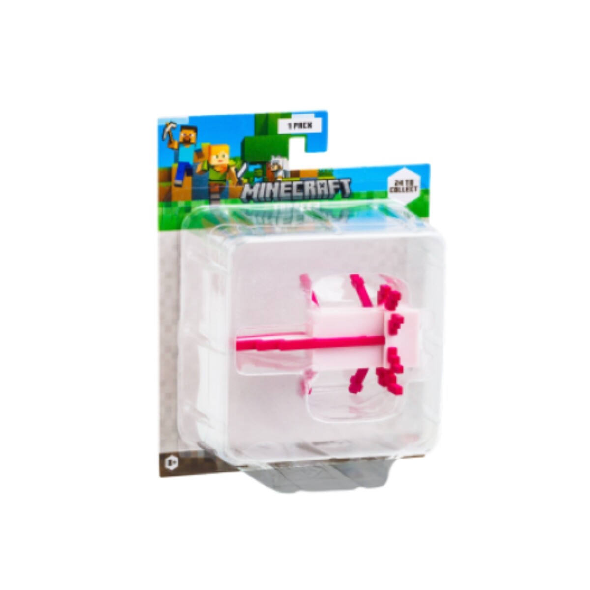 Minecraft - Figura 3D Pack X1 Axolotl - MC2010 