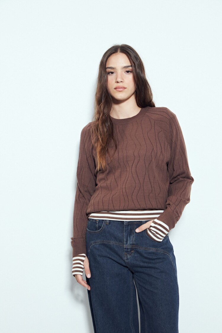 SWEATER MILA Chocolate