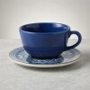 Taza te con plato Jeans 220 ml OXFORD Taza te con plato Jeans 220 ml OXFORD