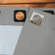 Set x4 paños cortina blackout 1,35m x 2,30m GRIS