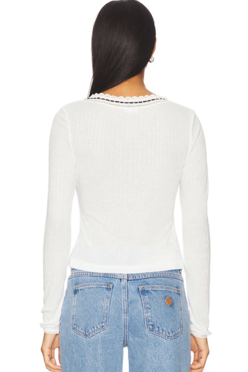 ONLY YOU LONG SLEEVE Blanco