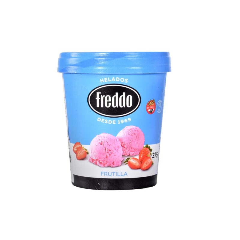 Helado Frutilla a la Crema Freddo - 375 g Helado Frutilla a la Crema Freddo - 375 g