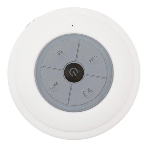 Parlante Bluetooth Ducha Ventosa Rgb Radio Fm Calidad Color Variante Blanco
