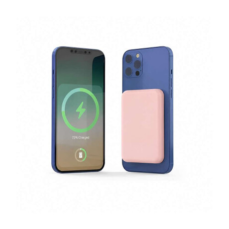 Cargador Magnetico Color Rosa 10000 Mah