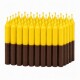 VELA N° 4 COMBINADA X50 Amarillo/marron