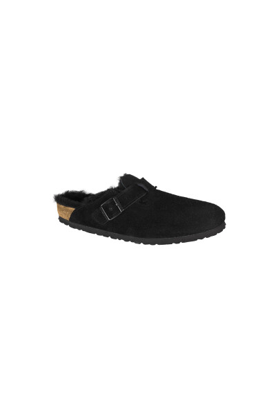 Zueco Boston Vl Shearling Black Negro